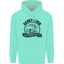 Daddy & Son Best FriendsFather's Day Mens 80% Cotton Hoodie Peppermint