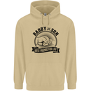 Daddy & Son Best FriendsFather's Day Mens 80% Cotton Hoodie Sand