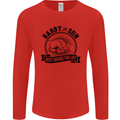 Daddy & Son Best FriendsFather's Day Mens Long Sleeve T-Shirt Red