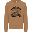 Daddy & Son Best FriendsFather's Day Mens Sweatshirt Jumper Caramel Latte