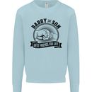 Daddy & Son Best FriendsFather's Day Mens Sweatshirt Jumper Light Blue