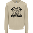 Daddy & Son Best FriendsFather's Day Mens Sweatshirt Jumper Sand