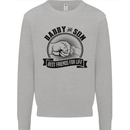 Daddy & Son Best FriendsFather's Day Mens Sweatshirt Jumper Sports Grey