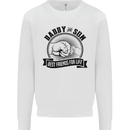 Daddy & Son Best FriendsFather's Day Mens Sweatshirt Jumper White
