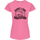 Daddy & Son Best FriendsFather's Day Womens Petite Cut T-Shirt Azalea