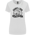 Daddy & Son Best FriendsFather's Day Womens Wider Cut T-Shirt White