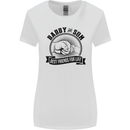 Daddy & Son Best FriendsFather's Day Womens Wider Cut T-Shirt White