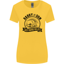 Daddy & Son Best FriendsFather's Day Womens Wider Cut T-Shirt Yellow