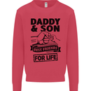 Daddy & Son Best Friends Father's Day Mens Sweatshirt Jumper Heliconia