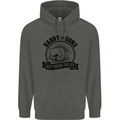 Daddy & Sons Best Friends Father's Day Childrens Kids Hoodie Storm Grey