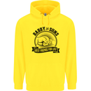 Daddy & Sons Best Friends Father's Day Childrens Kids Hoodie Yellow