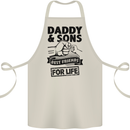 Daddy & Sons Best Friends Father's Day Cotton Apron 100% Organic Natural