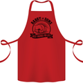 Daddy & Sons Best Friends Father's Day Cotton Apron 100% Organic Red