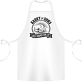 Daddy & Sons Best Friends Father's Day Cotton Apron 100% Organic White