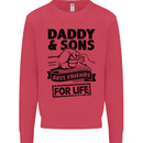 Daddy & Sons Best Friends Father's Day Kids Sweatshirt Jumper Heliconia