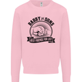 Daddy & Sons Best Friends Father's Day Kids Sweatshirt Jumper Light Pink