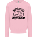 Daddy & Sons Best Friends Father's Day Kids Sweatshirt Jumper Light Pink
