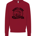 Daddy & Sons Best Friends Father's Day Kids Sweatshirt Jumper Red