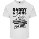 Daddy & Sons Best Friends Father's Day Kids T-Shirt Childrens White