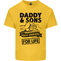 Daddy & Sons Best Friends Father's Day Kids T-Shirt Childrens Yellow