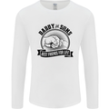 Daddy & Sons Best Friends Father's Day Mens Long Sleeve T-Shirt White