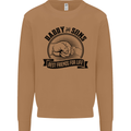 Daddy & Sons Best Friends Father's Day Mens Sweatshirt Jumper Caramel Latte