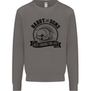 Daddy & Sons Best Friends Father's Day Mens Sweatshirt Jumper Charcoal