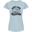 Daddy & Sons Best Friends Father's Day Womens Petite Cut T-Shirt Light Blue