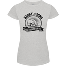 Daddy & Sons Best Friends Father's Day Womens Petite Cut T-Shirt Sports Grey
