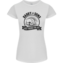 Daddy & Sons Best Friends Father's Day Womens Petite Cut T-Shirt White