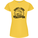 Daddy & Sons Best Friends Father's Day Womens Petite Cut T-Shirt Yellow