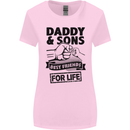 Daddy & Sons Best Friends Father's Day Womens Wider Cut T-Shirt Light Pink