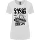 Daddy & Sons Best Friends Father's Day Womens Wider Cut T-Shirt White