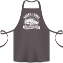 Daddy & Sons Best Friends for Life Cotton Apron 100% Organic Dark Grey