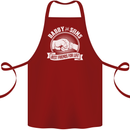 Daddy & Sons Best Friends for Life Cotton Apron 100% Organic Maroon