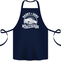 Daddy & Sons Best Friends for Life Cotton Apron 100% Organic Navy Blue