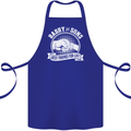 Daddy & Sons Best Friends for Life Cotton Apron 100% Organic Royal Blue
