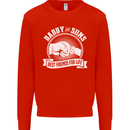 Daddy & Sons Best Friends for Life Kids Sweatshirt Jumper Bright Red