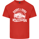 Daddy & Sons Best Friends for Life Kids T-Shirt Childrens Red