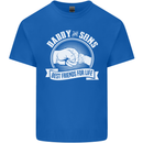Daddy & Sons Best Friends for Life Kids T-Shirt Childrens Royal Blue