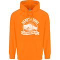 Daddy & Sons Best Friends for Life Mens 80% Cotton Hoodie Orange