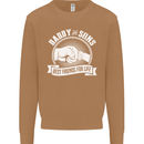 Daddy & Sons Best Friends for Life Mens Sweatshirt Jumper Caramel Latte