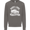Daddy & Sons Best Friends for Life Mens Sweatshirt Jumper Charcoal