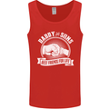 Daddy & Sons Best Friends for Life Mens Vest Tank Top Red