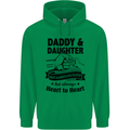 Daddy and Daughter Funny Father's Day Childrens Kids Hoodie Irish Green