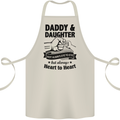 Daddy and Daughter Funny Father's Day Cotton Apron 100% Organic Natural