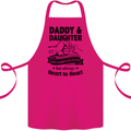 Daddy and Daughter Funny Father's Day Cotton Apron 100% Organic Pink