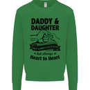 Daddy and Daughter Funny Father's Day Kids Sweatshirt Jumper Irish Green