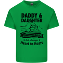 Daddy and Daughter Funny Father's Day Kids T-Shirt Childrens Irish Green