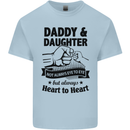 Daddy and Daughter Funny Father's Day Kids T-Shirt Childrens Light Blue